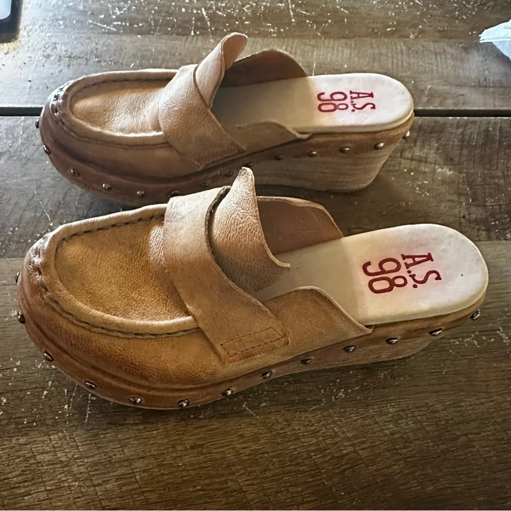 A.S. 98 Paget Mule Clog size 38 (US size 7.5-8) - Picture 3 of 4